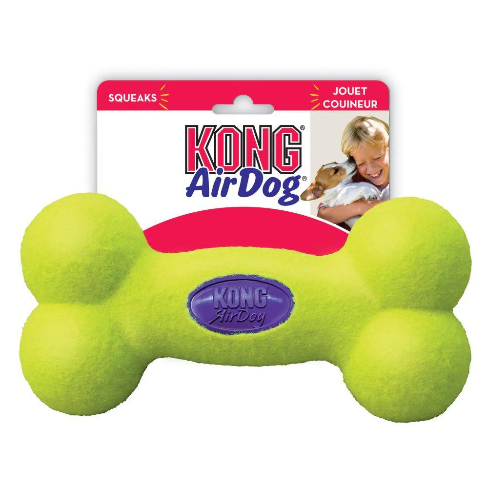 KONG Squeaker Large Bone Dog Toy - Image 3