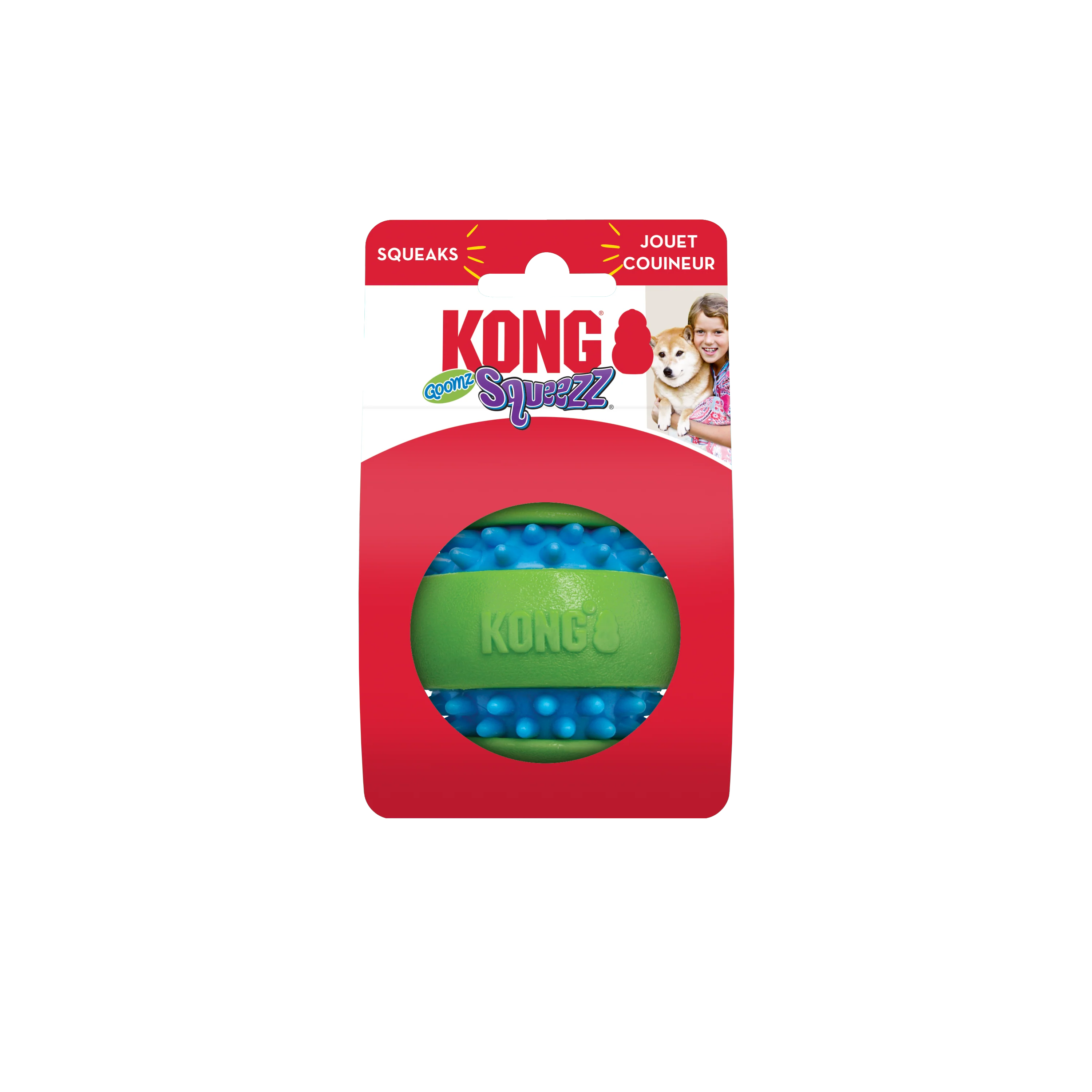 Kong Squeezz Goomz Ball Dog Toy