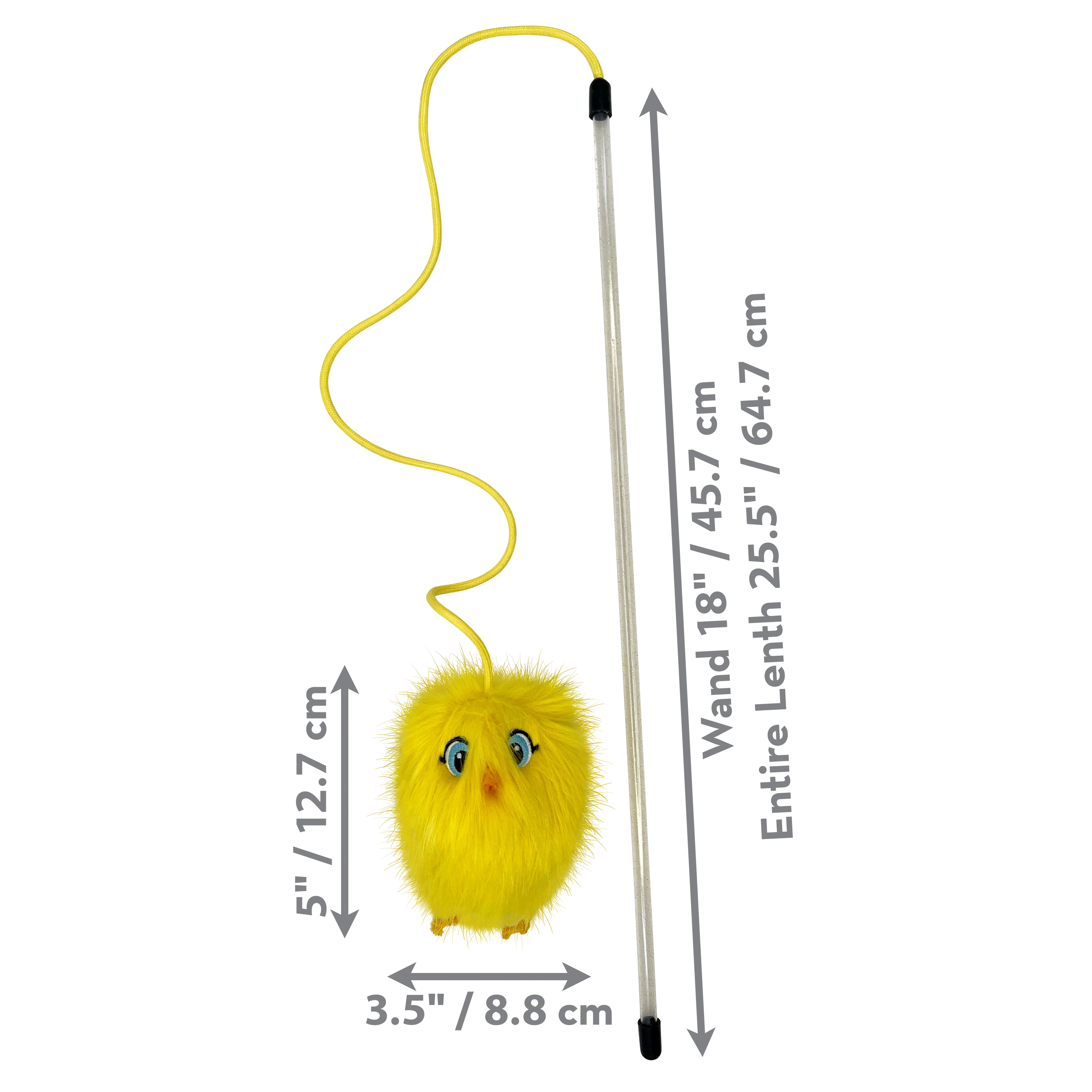 KONG Teaser Chirpz Chick Cat Toy - Image 3