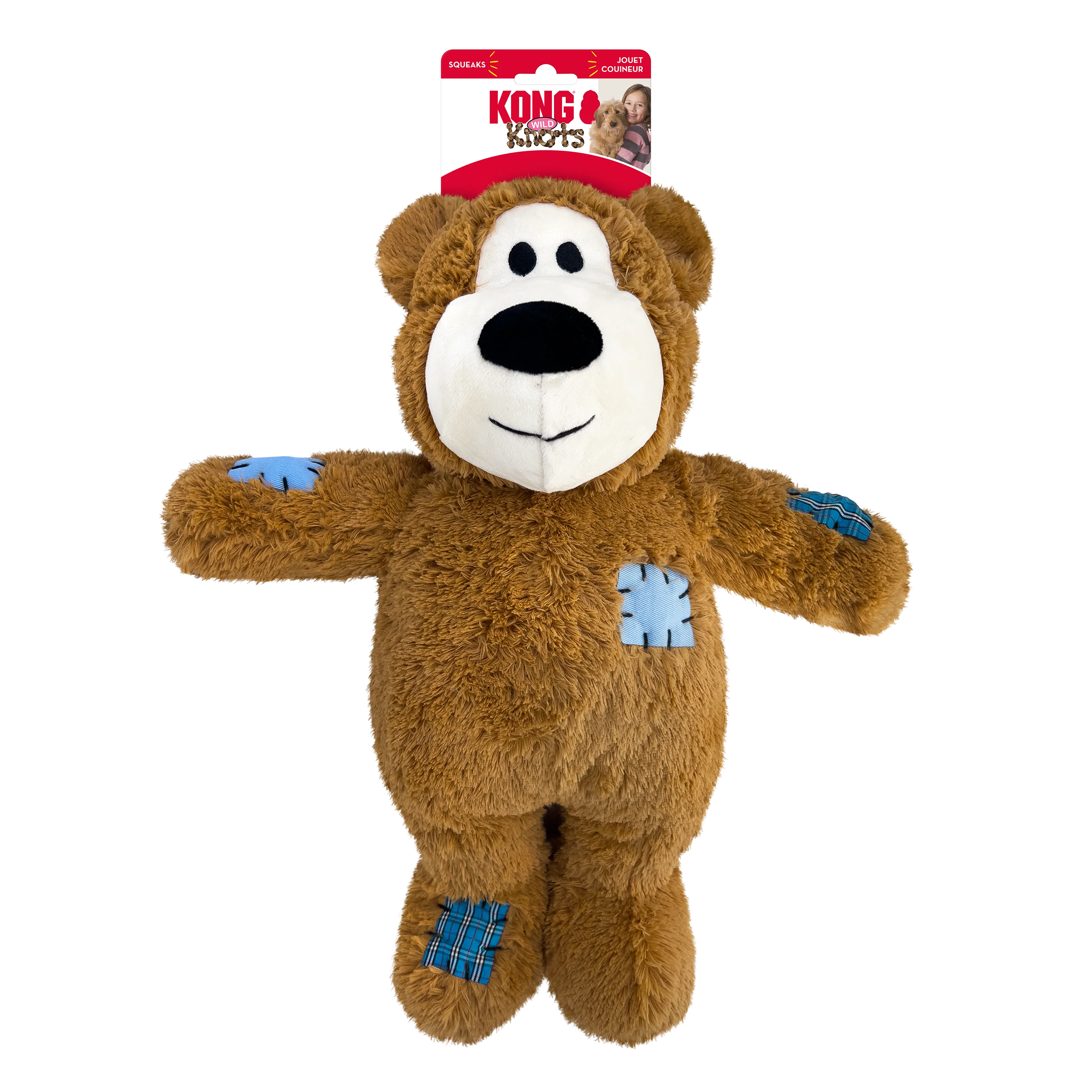 KONG Wild Knots Bear Jumbo  Dog Toy - Image 3