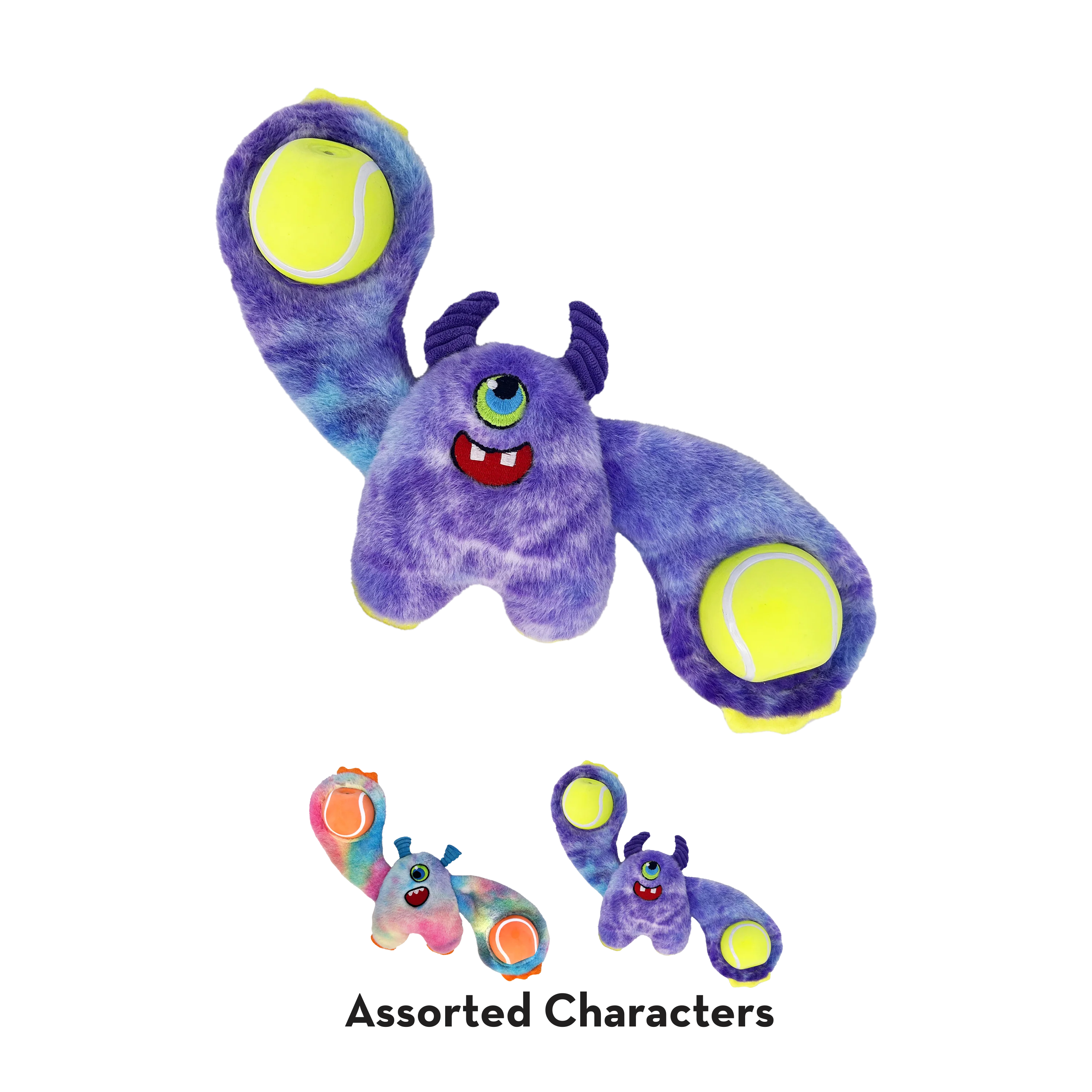 KONG Woozles Monster Assorted Dog Toy - Image 3