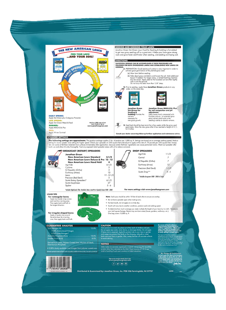 Jonathan Green Veri-Green Starter Lawn Fertilizer for Seeding & Sodding - Image 2