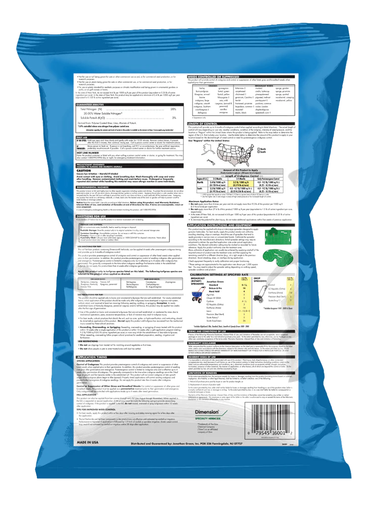 Jonathan Green Veri-Green Crabgrass Preventer Plus Lawn Fertilizer - Image 2