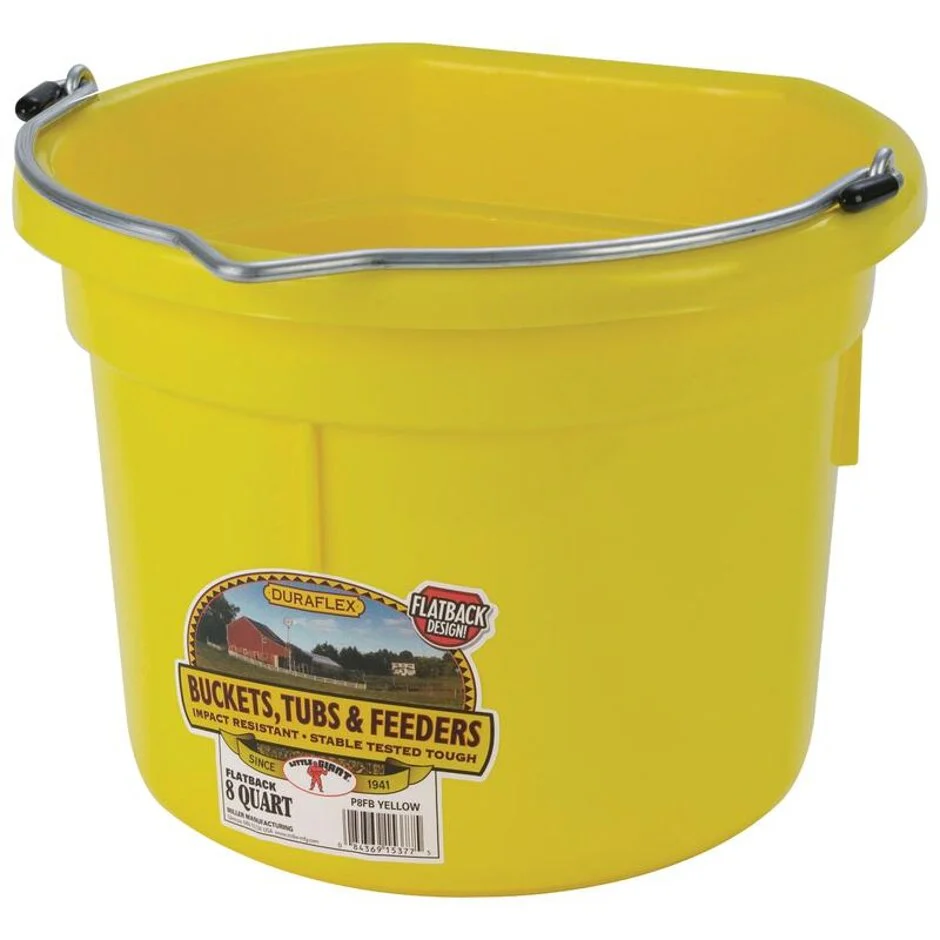 Little Giant 8 Quart Flat Back Bucket - Image 7