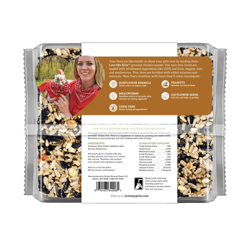 Love My Girls Nuts & Worms  Seed Cake - Image 2
