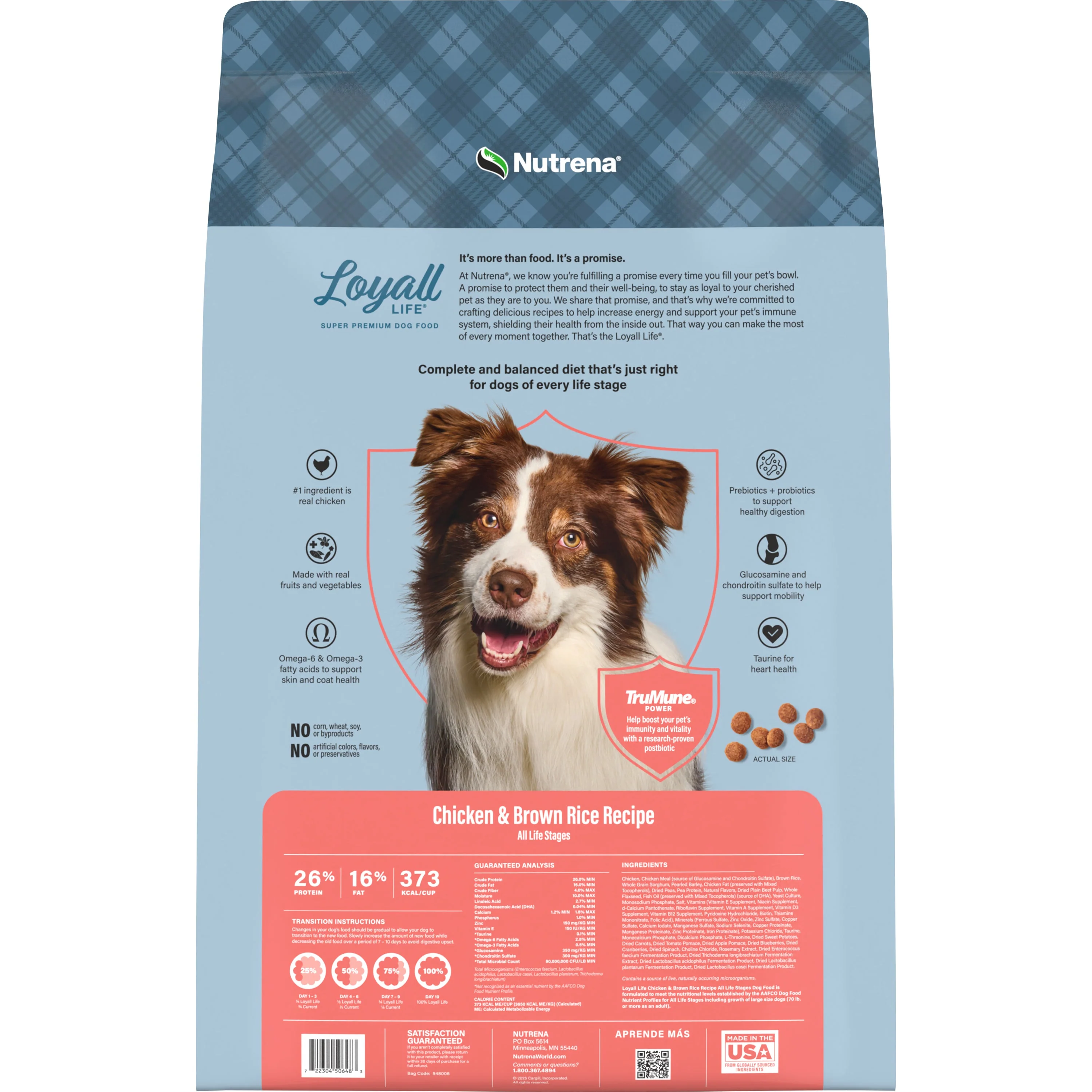 Nutrena® Loyall Life® Chicken & Brown Rice Recipe All Life Stages Dog Food - Image 4