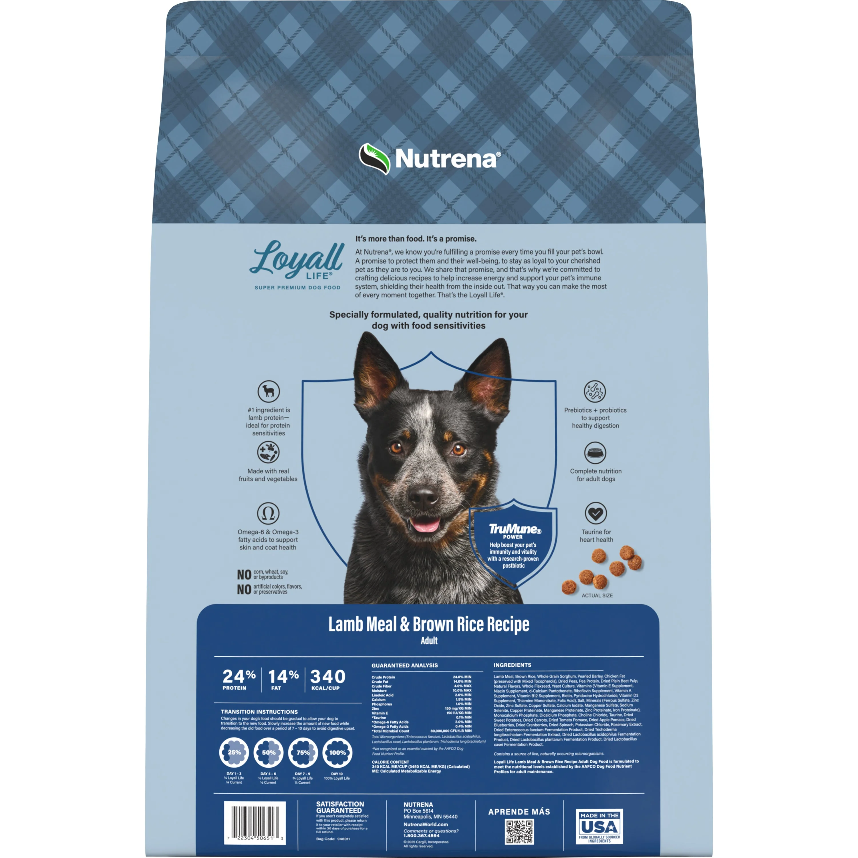 Nutrena® Loyall Life® Lamb Meal & Brown Rice Recipe Adult Dog Food - Image 12