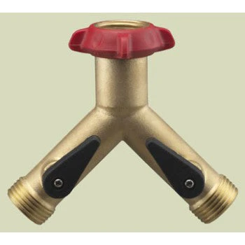 LR Nelson/Fiskars 855454-1001 855454 Dual Hose Shut-Off