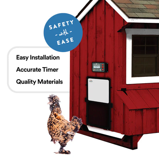 Manna Pro Harris Farms™ Automated Chicken Coop Door - Image 3