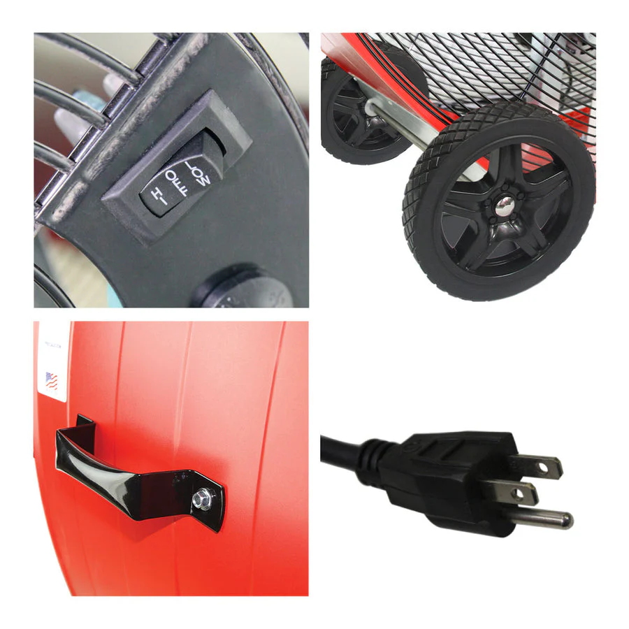 Maxx Air 48 In. 2-Speed Belt Drive Drum Fan - Image 3
