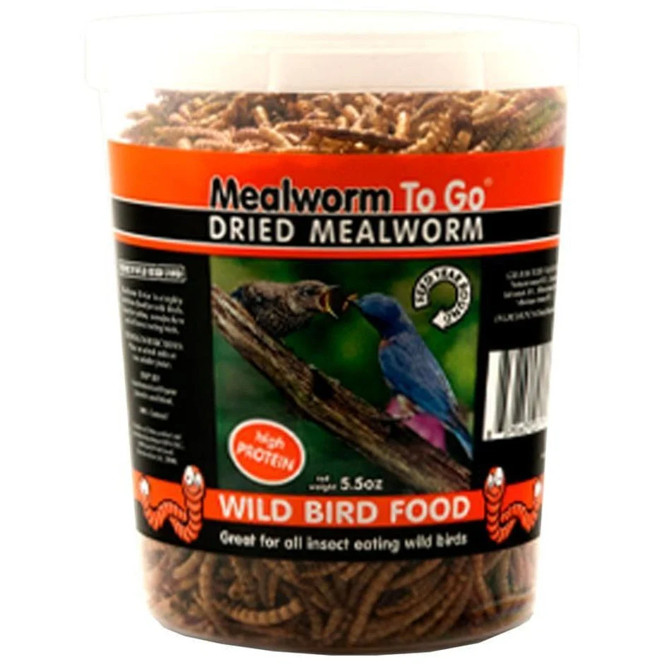 Unipet Mealworm To Go Dried Mealworms Wild Bird Food - Image 2