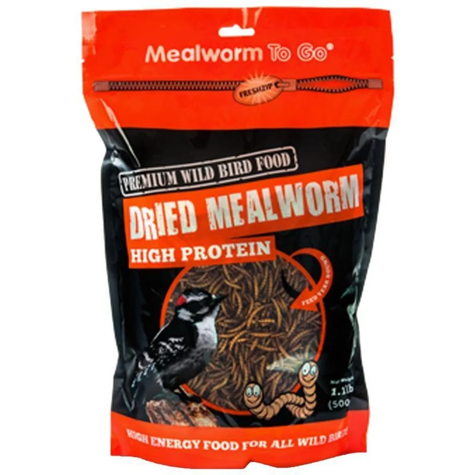 Unipet Mealworm To Go Dried Mealworms Wild Bird Food - Image 4