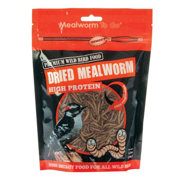 Unipet Mealworm To Go Dried Mealworms Wild Bird Food - Image 6