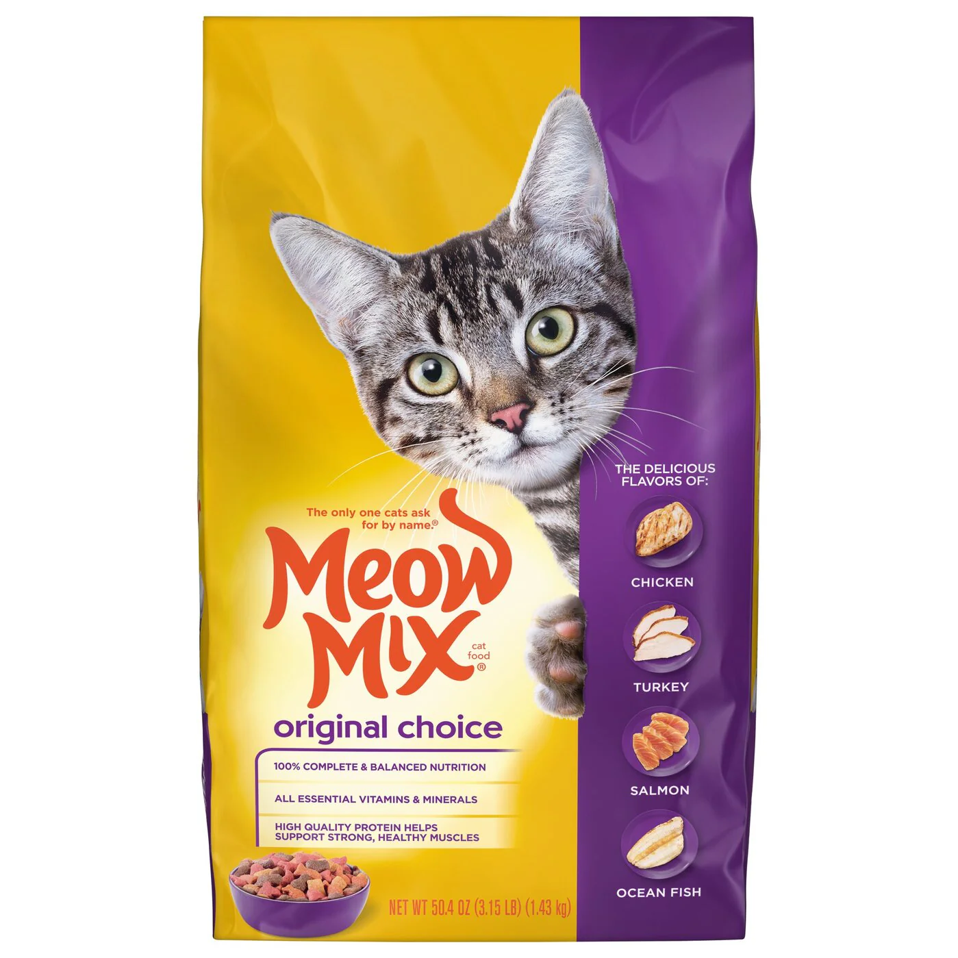 Meow Mix Original Choice Dry Cat Food - Image 3