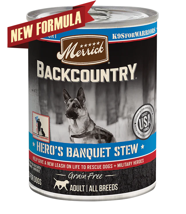 Merrick Backcountry Grain Free Hero's Banquet Stew