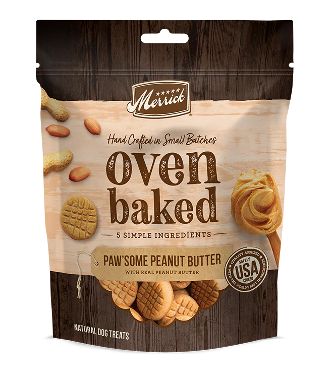Merrick Oven Baked Peanut Butter with Real Peanut Butter