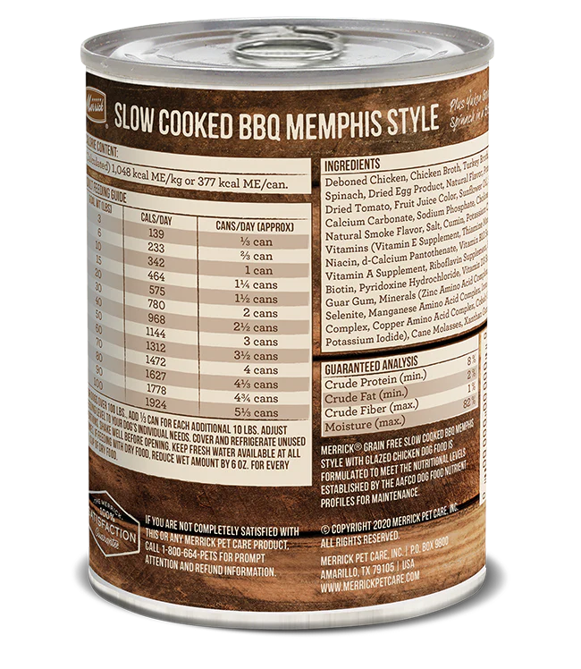 Merrick Slow-Cooked BBQ Memphis Style with Glazed Chicken - Image 2