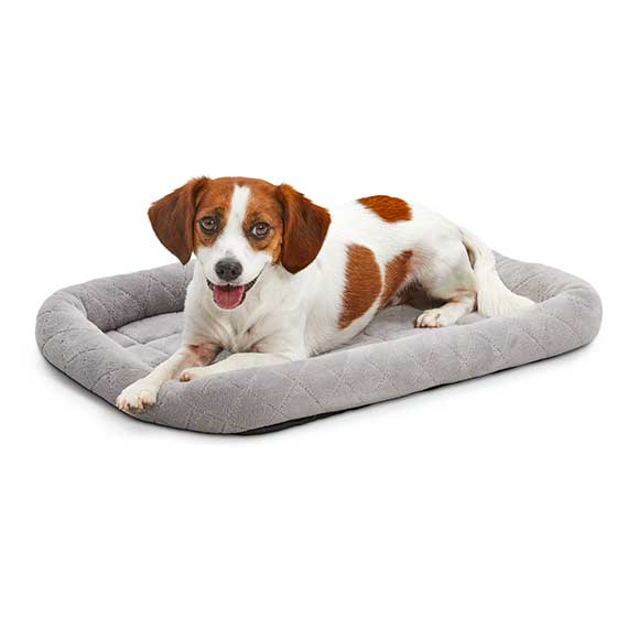Midwest QuietTime® Deluxe Diamond Stitch Beds Bolstered Pet Beds - Image 2