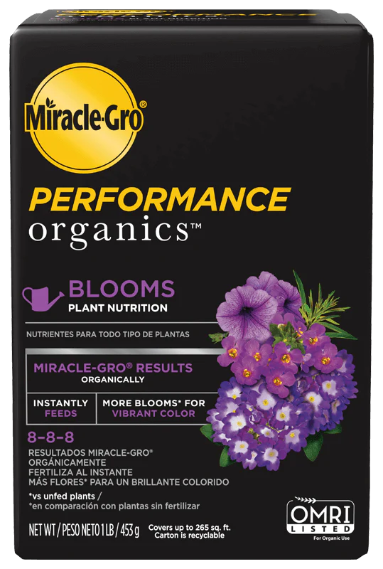Miracle-Gro® Performance Organics® Blooms Plant Nutrition