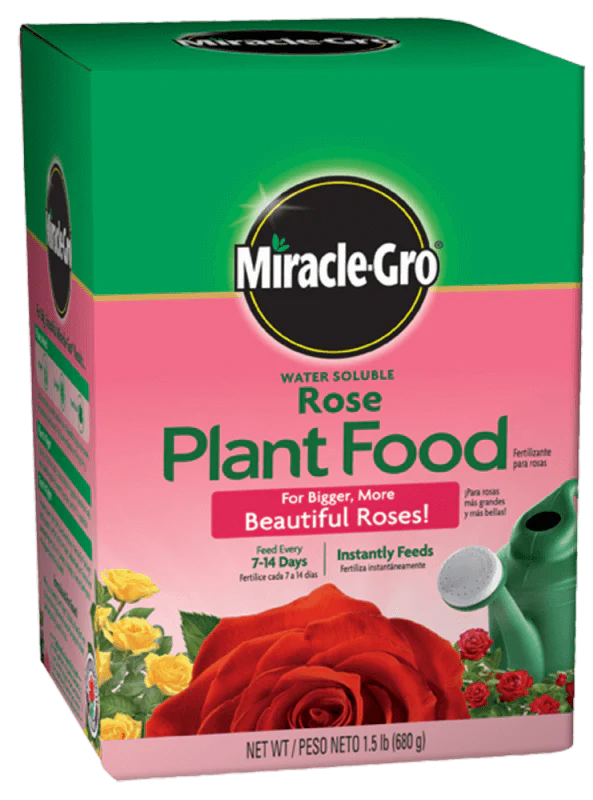 Miracle-Gro® Water Soluble Rose Plant Food