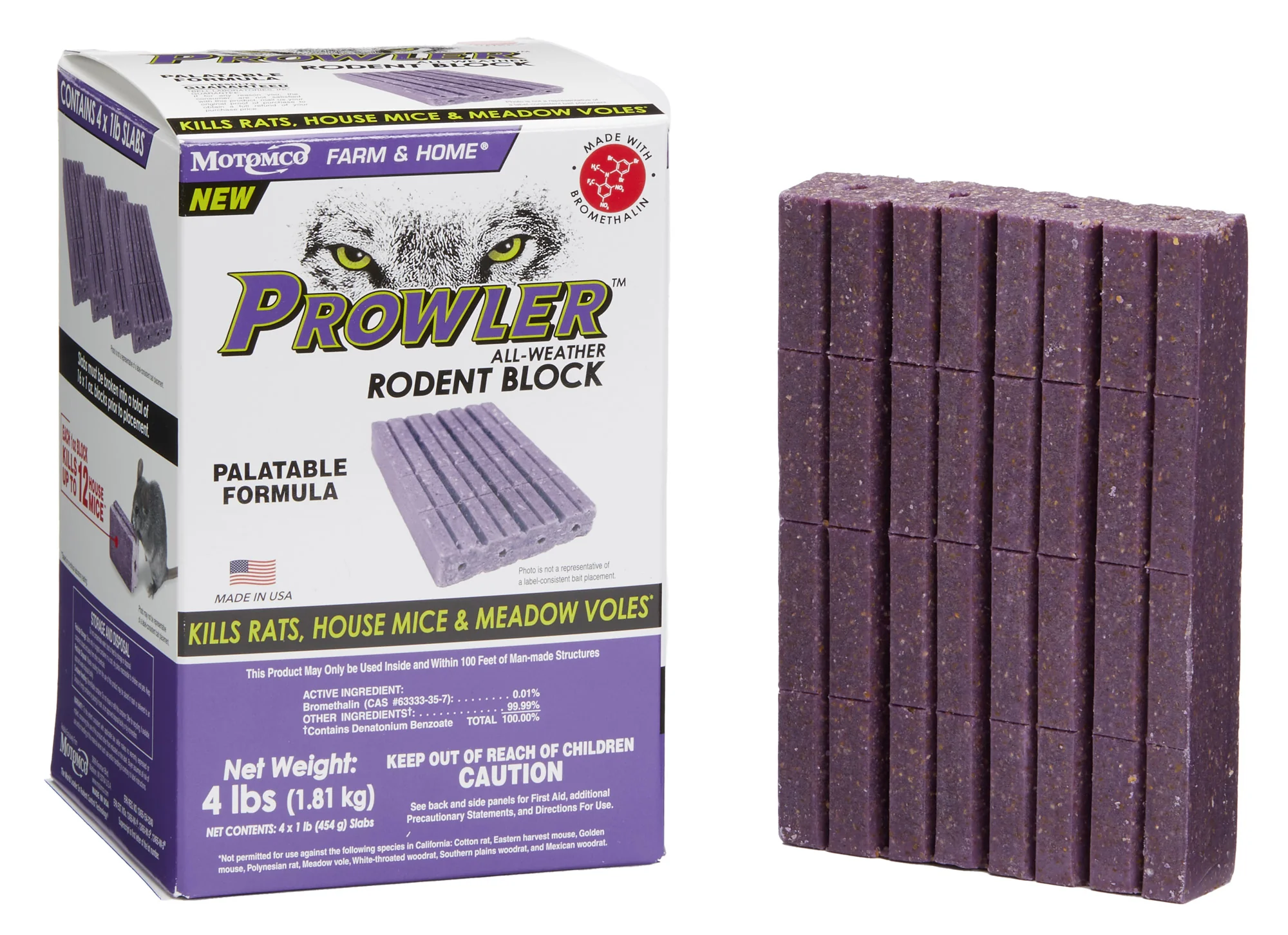 Motomco Prowler All Weather Rodent Block