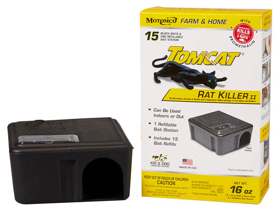 Motomco Tomcat Rat Killer II Refillable