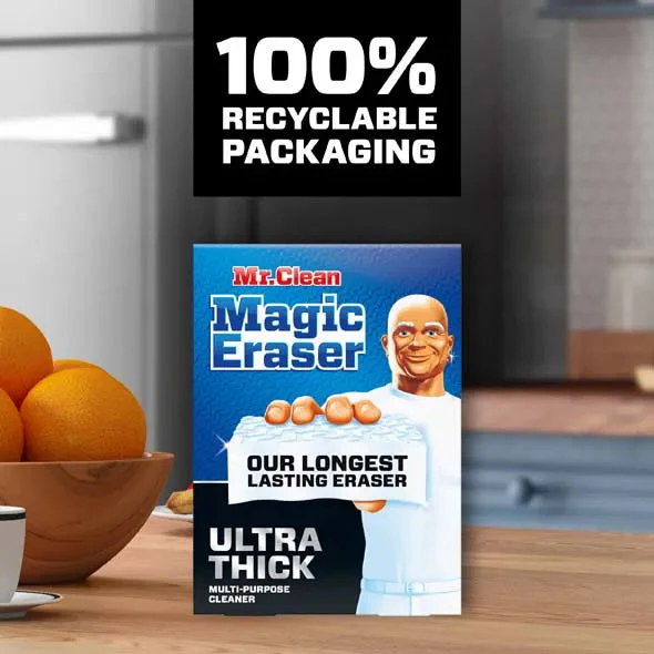 Mr. Clean Magic Eraser Sponge All Purpose Cleaner Ultra Thick - Image 6