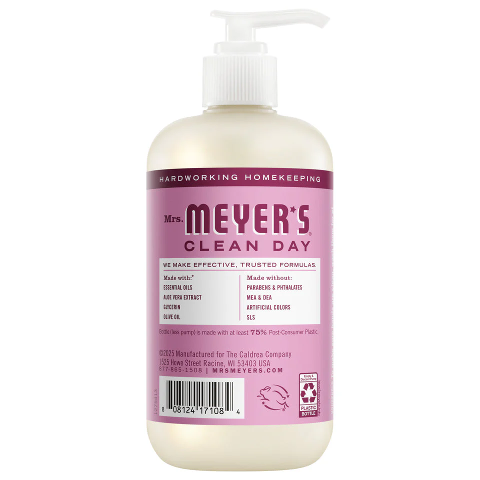 Mrs. Meyer's Peony Liquid Hand Soap - Image 2