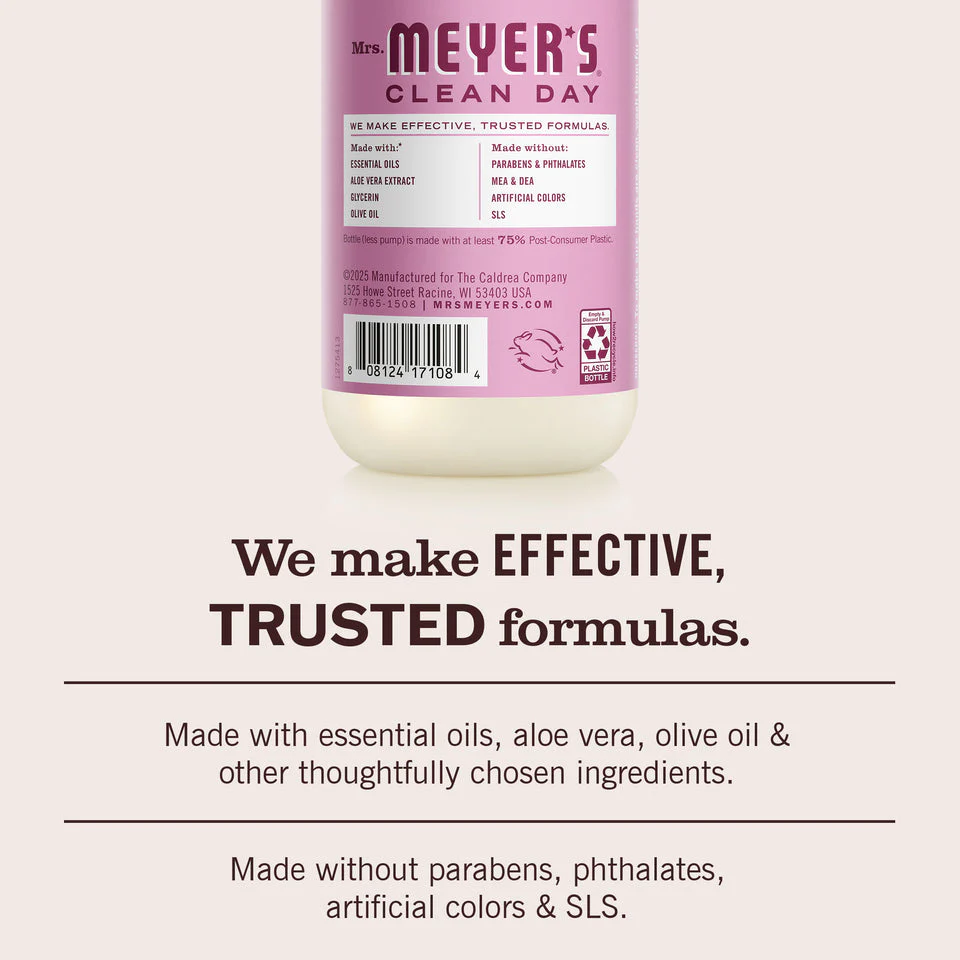 Mrs. Meyer's Peony Liquid Hand Soap - Image 6