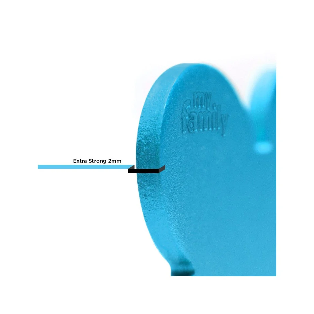MyFamily ID Tag Basic Collection Bone XL Light Blue in Aluminium - Image 2