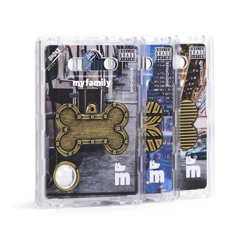 MyFamily ID Tag Big Bone Bronx Futuristic in English Brass - Image 3