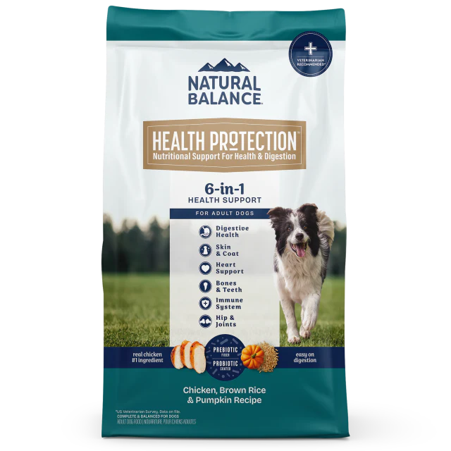 Natural Balance Chicken, Brown Rice & Pumpkin Recipe Dry Dog Food
