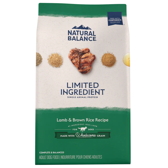 Natural Balance Limited Ingredient Diets Lamb & Brown Rice Recipe Dry Dog Formula