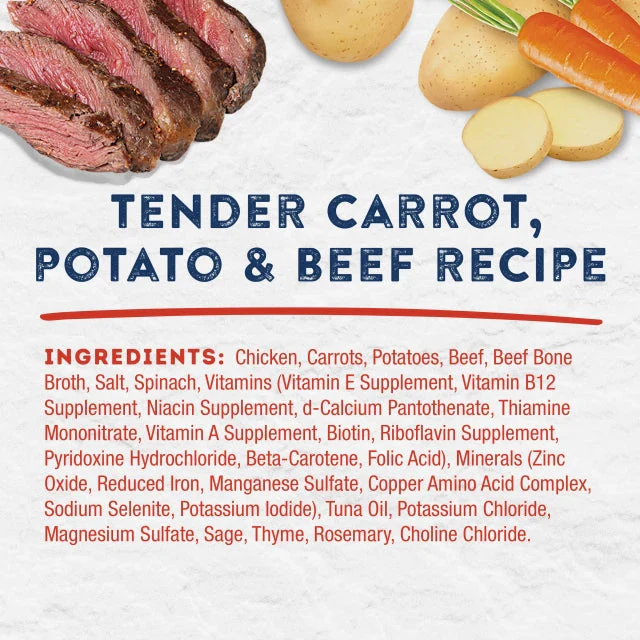Natural Balance Platefulls Tender Carrot, Potato & Beef Recipe Wet Dog Food - Image 2