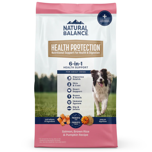 Natural Balance Salmon, Brown Rice & Pumpkin Recipe Dry Dog Food