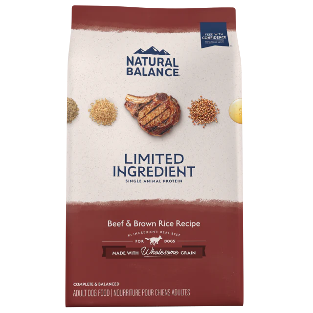 Natural Balance  Limited Ingredient Diets Beef & Brown Rice Formula Adult Dry Dog Food