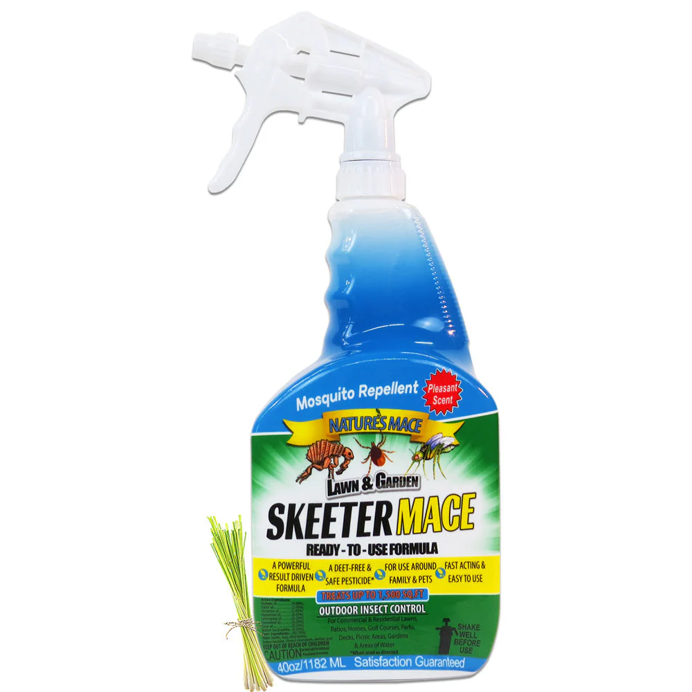 Nature's Mace Skeeter MACE Outdoor Insect Control  Spray or Concentrate - Image 2