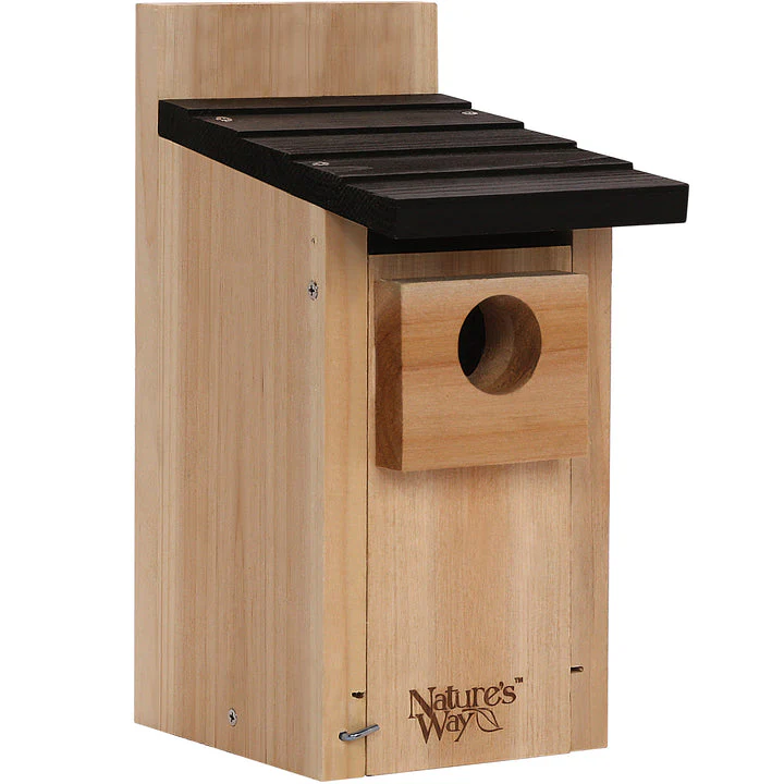 Nature's Way Cedar Bluebird Box House - Image 2