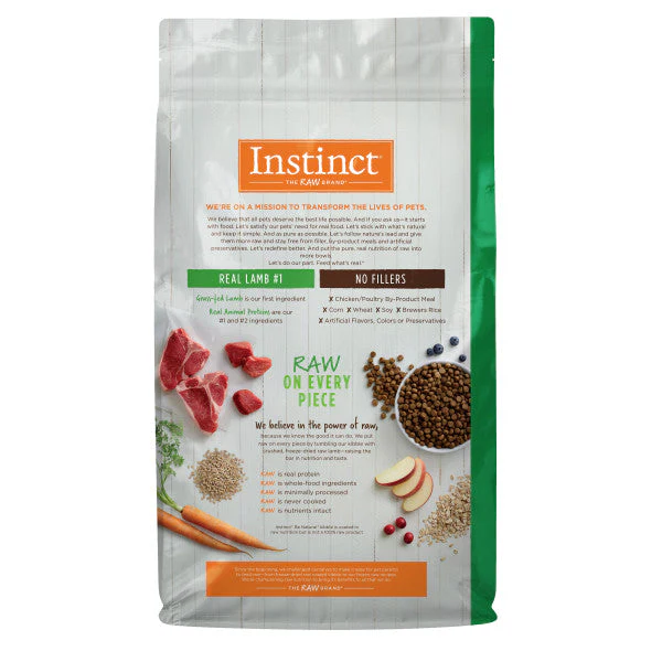 Nature's Variety Instinct Be Natural Lamb & Oatmeal Recipe Dry Dog Food - Image 2