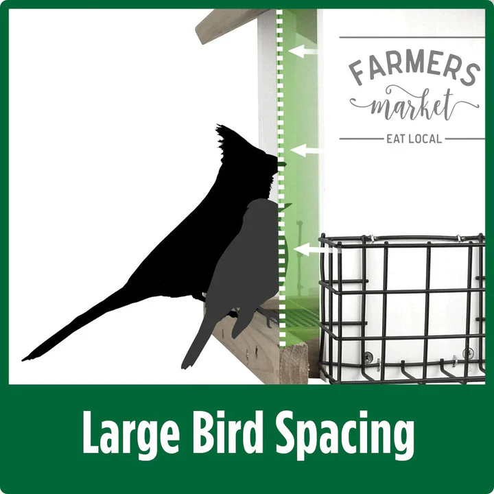 Nature's Way Bird Products Farmhouse Hopper Feeder - Image 4