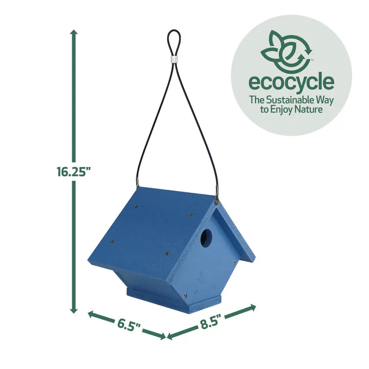Nature's Way EcoCycle™ Wren Roost Recycled Plastic Bird House - Image 5