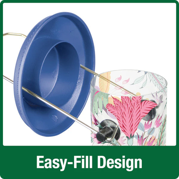 Nature's Way Fantasy Floral Easy Clean Feeder - Image 3