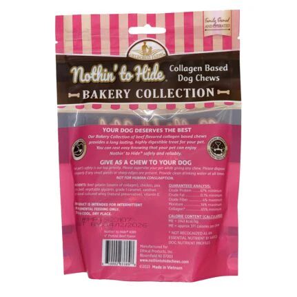 Nothin’ To Hide Bakery Large Pretzel Beef Dog Treat - Image 3