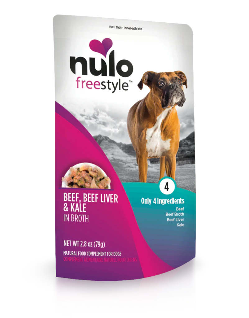 Nulo FreeStyle Beef, Beef Liver & Kale in Broth Recipe for Dogs