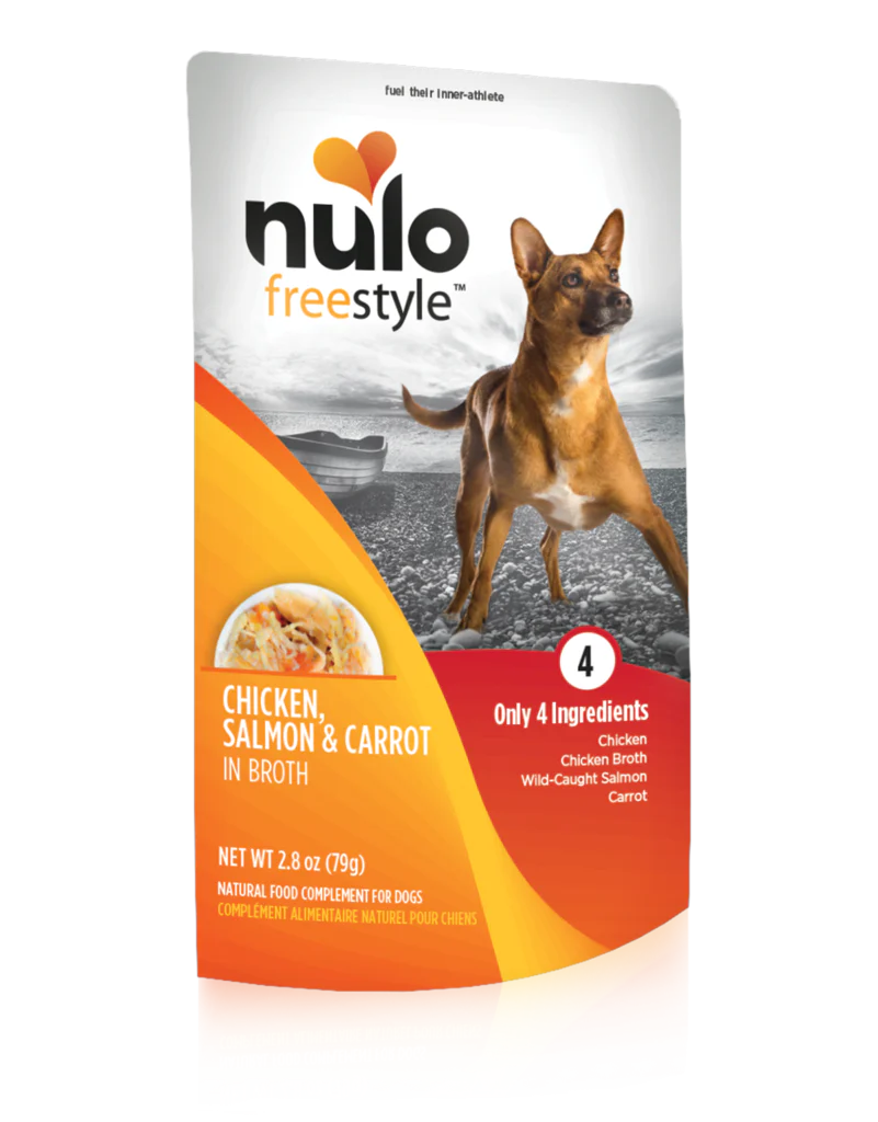 Nulo FreeStyle Chicken, Salmon & Carrot in Broth Recipe for Dogs