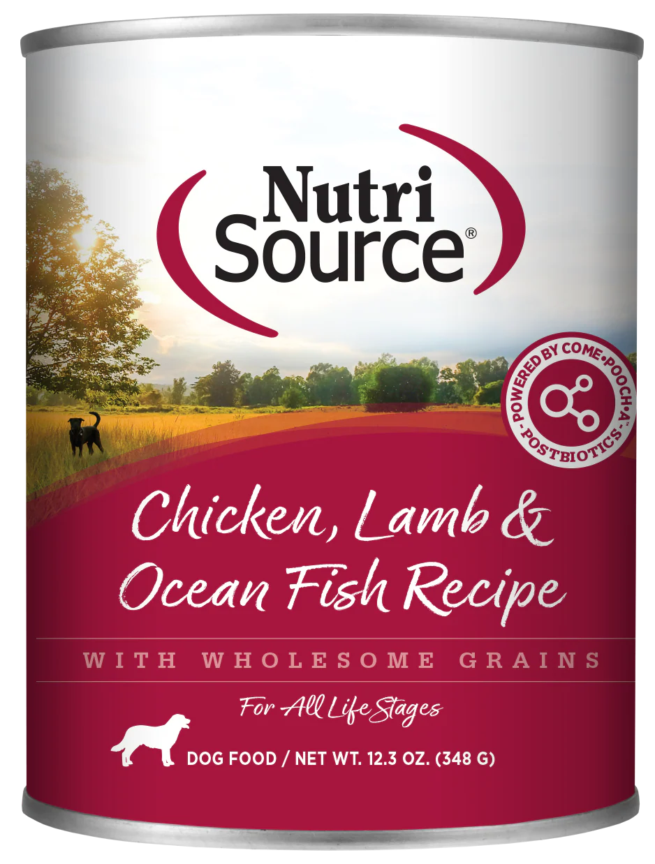 NutriSource® Chicken, Lamb & Ocean Fish Formula Healthy Wet Dog Food - Image 2