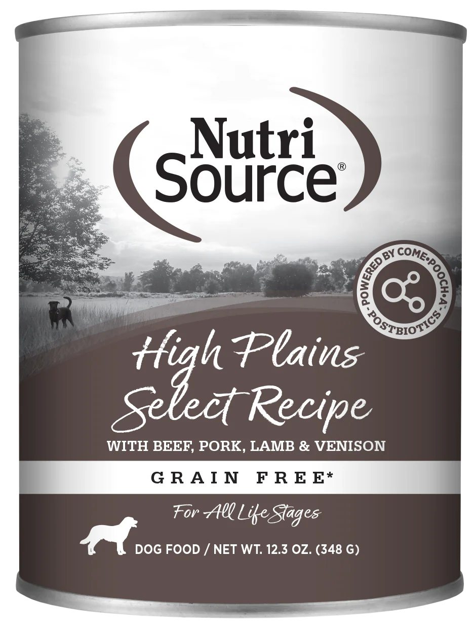 NutriSource High Plains Select Healthy Grain Free Wet Dog Food