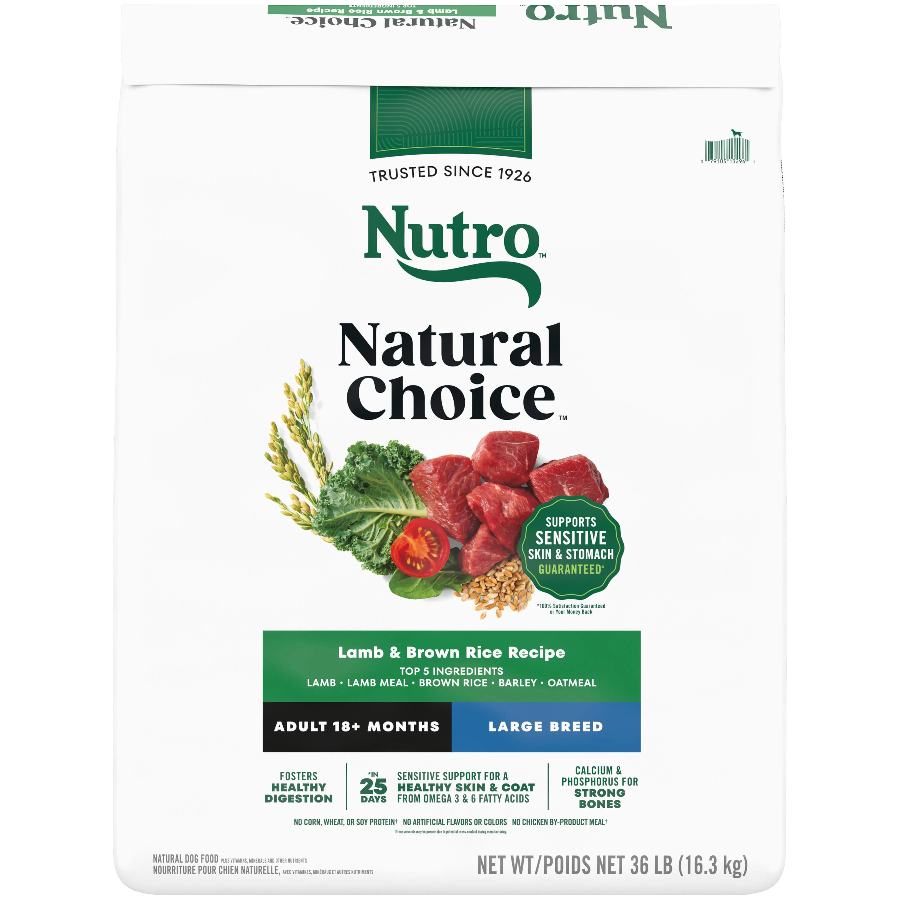 Nutro Natural Choice Lamb & Brown Rice Recipe Adult Large Breed Dry Dog Food - Image 3