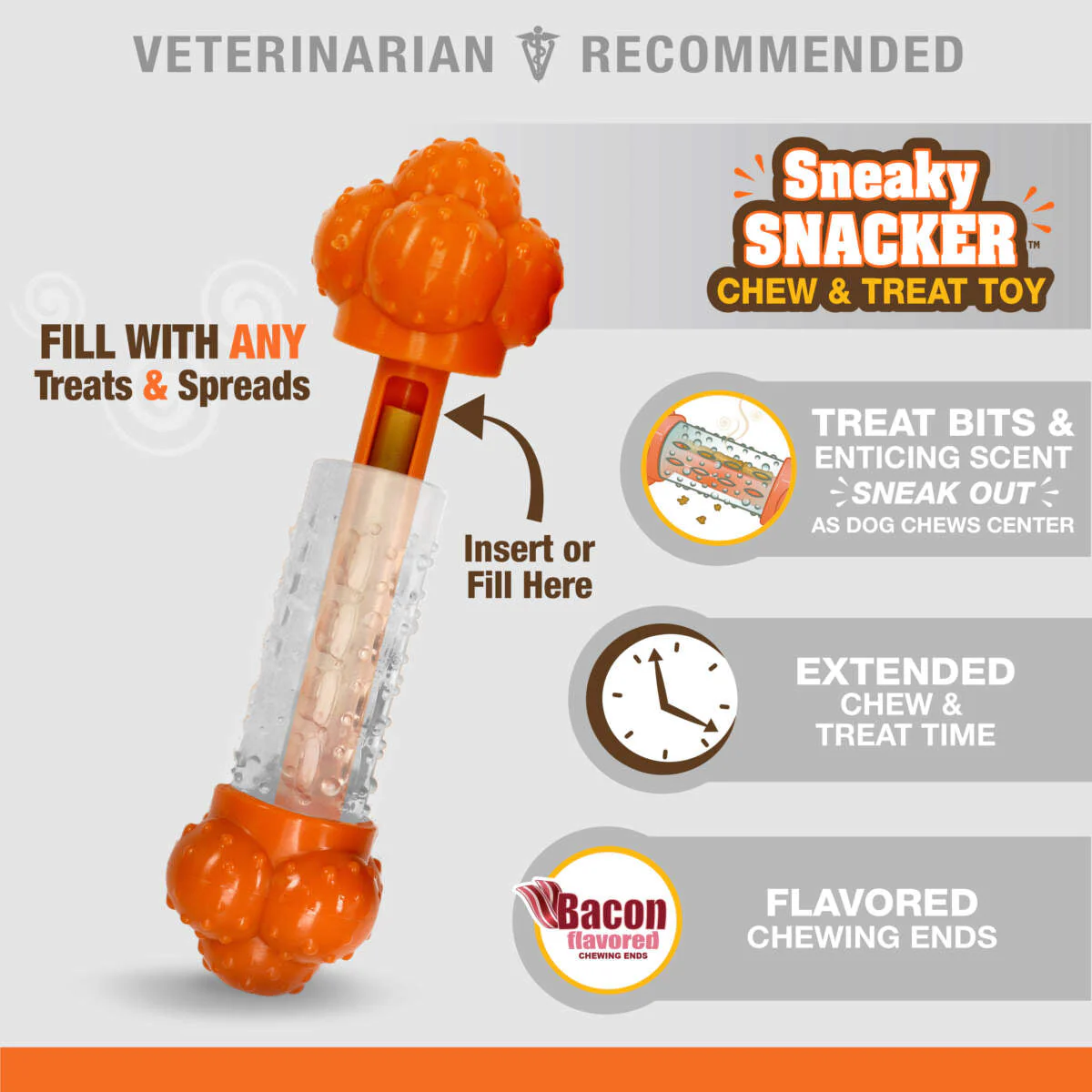 Nylabone Sneaky Snacker Dog Treat Toy - Image 3