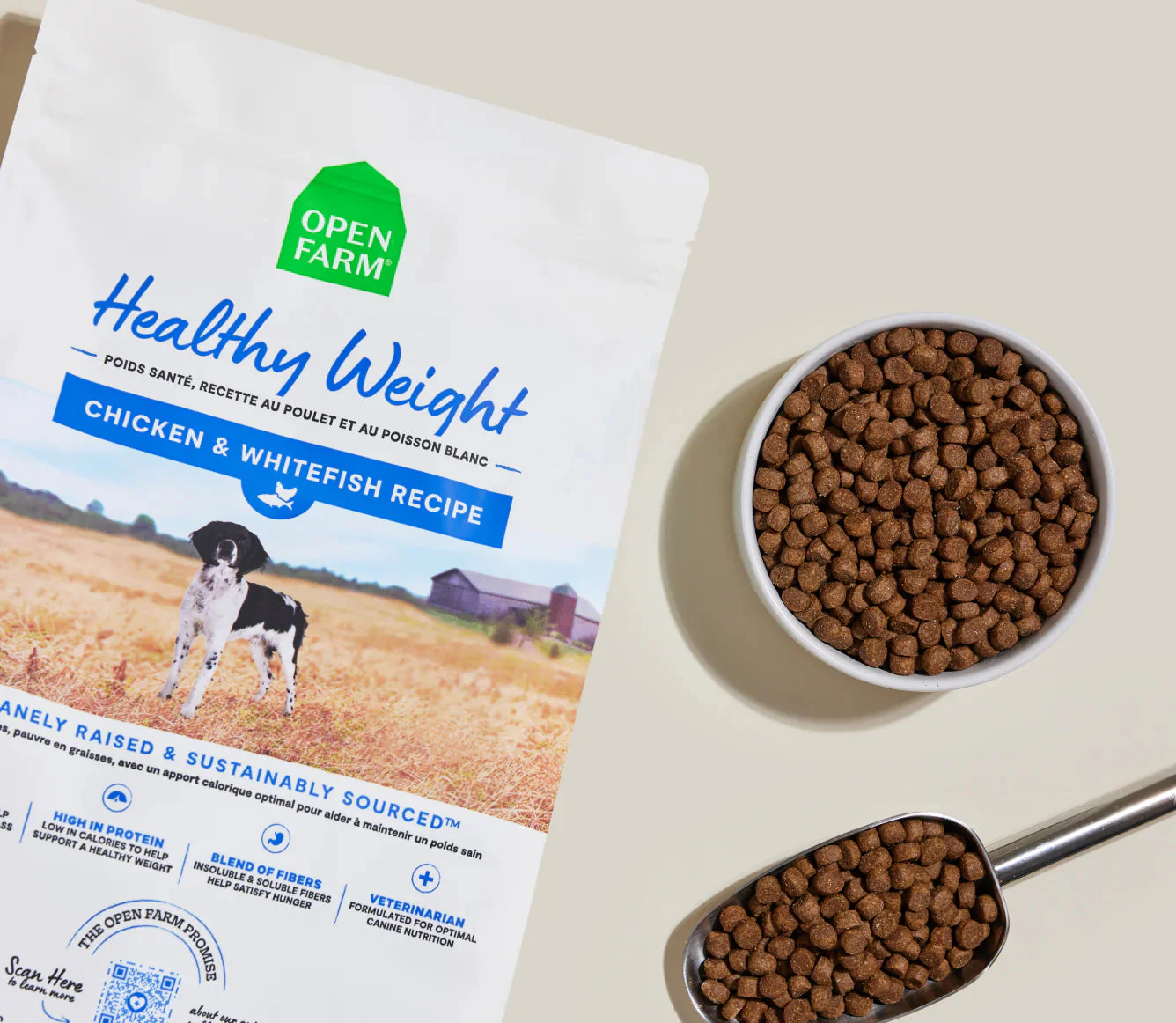 Open Farm Chicken & Whitefish Healthy Weight Dog Kibble - Image 2
